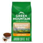 Green Mountain Coffee Roasters Breakfast Blend, 18oz Bagged Ground Coffee, Light Roast