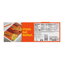 REESE'S Milk Chocolate Snack Size Peanut Butter Cups, 25 Pieces, 13.75 oz Kosher and Gluten Free