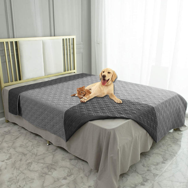 Ameritex Waterproof Dog Bed Cover, Reversible, Machine Washable, Pet Blanket for Furniture, Sofa, Couch