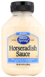 Silver Springs Sassy Horseradish Sauce, Condiment, 0.295 kg, 5.08 cm L, 7.112 cm W, 12.192 cm H