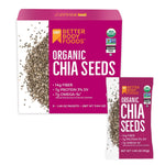 BetterBody Foods Organic Chia Seeds 2 lbs, Omega-3, Non-GMO, Gluten Free, Keto, Vegan