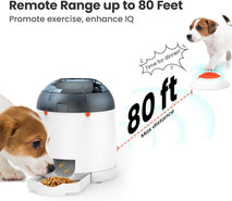 potaroma dog puzzle feeder toy for all breeds with 280ml capacity and remote control