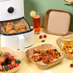 Air Fryer Liners 4QT for Chefman Air Fryer, Airfryer Liners Disposable 7.1 Inch Air Fryer Paper Liners for Instant Pot Vortex Plus 4QT Air Fryers, 150PCS