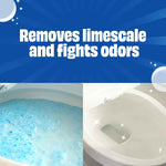 Scrubbing Bubbles Easy Clean Foaming Toilet Bowl Cleaner, Easy Drop In Powder Pouches, 100g (2 Pouches)