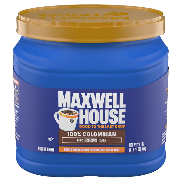 Maxwell House 23.1oz Ground Coffee - 100% Colombian Medium Roast