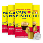Cafe Bustelo Aluminum Espresso Capsules for Nespresso Original Line Machines