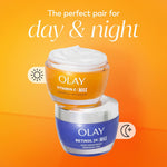 olay vitamin c max face moisturizer for women, hydrating and brightening cream with niacinamide, peptides, 1.7 oz
