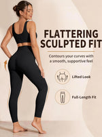 Laite Hebe Leggings for Women - High Waisted Full Length Buttery Soft Yoga Pants for Workout Athletic Daily