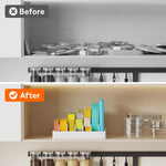 Kitchen Cabinet Organizer for Food Container Lids and Storage