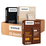 RXBAR Protein Bars, 12g Protein, Gluten Free Snacks, Chocolate Lovers Variety Pack