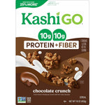 Kashi GO Protein Cereal, 10g Protein, 10g Fiber, Chocolate Crunch, 16oz Box, 1 Box