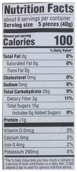 365 by Whole Foods Market Pitted Prunes, 8 oz - Natural Dried Fruit Snack