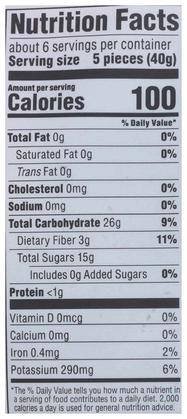 365 by Whole Foods Market Pitted Prunes, 8 oz - Natural Dried Fruit Snack