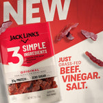 Jack Link's Air Dried Steak Slices Multipack with 3 Simple Ingredients