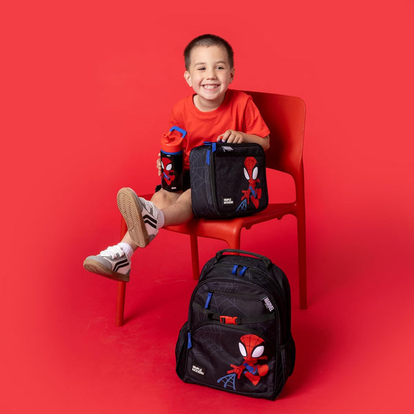 Simple Modern Marvel Spider Man Kids Water Bottle with Straw Lid