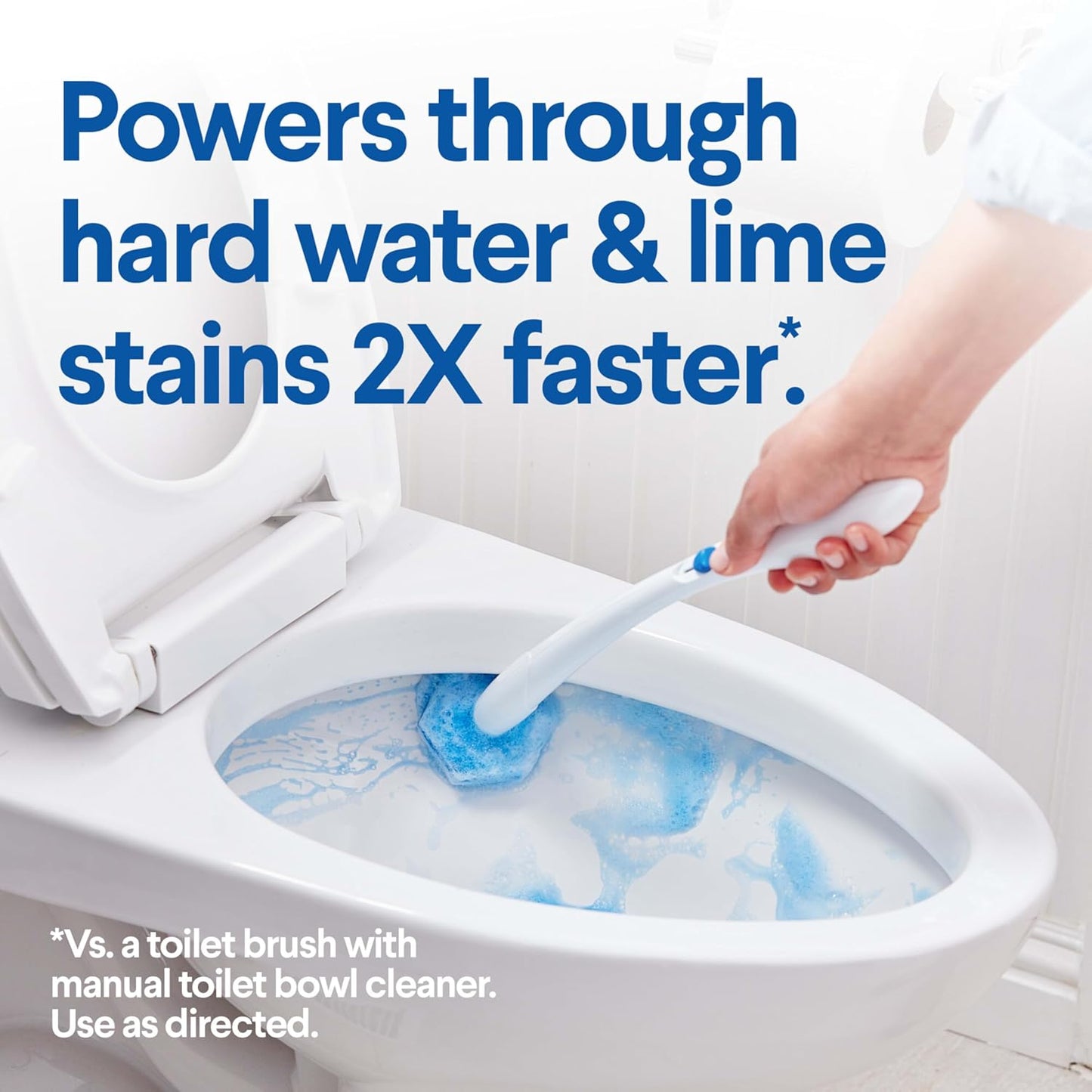 CLOROX Original Toilet Cleaning System - ToiletWand, Storage Caddy and 16 Heads, (Package May Vary)