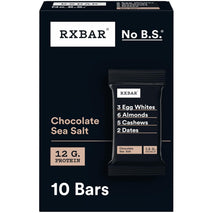 RXBAR Protein Bars, 10 Count, 18.3oz Box, Chocolate Sea Salt