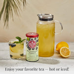 Blueberry Green Superfruit Tea, 50 Tea Bag Tin, Gluten Sugar Free