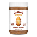 Justins Classic Almond Butter, Gluten-free, Non-GMO, Keto-friendly, 16 Ounce Jar, Pack of 1