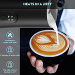 Electric Milk Frother 4 in 1 Automatic Milk Steamer and Foam Maker