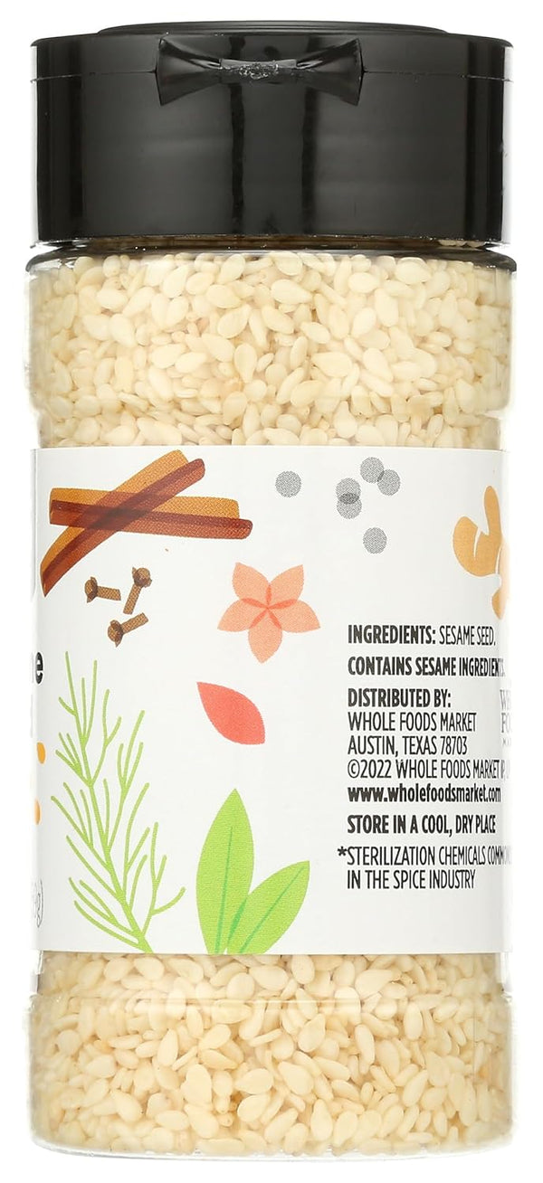 365 by Whole Foods Market Sesame Seed Non-GMO Kosher Pareve 2.08 Ounces