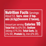 McCormick Original Taco Seasoning Mix, 8.5 oz, No Artificial Flavors, Classic Flavor, Family Favorite, Mild Heat