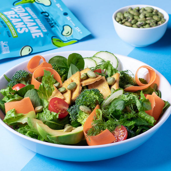 Crunchy Roasted Edamame Beans in Sea Salt, 4 oz, 3 Pack, Low Carb, Gluten-Free, Vegan