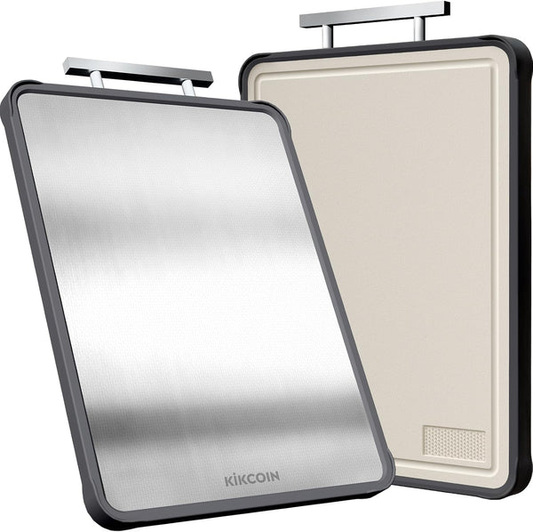 304 Stainless Steel Double Sided Cutting Boards for Kitchen
