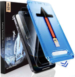MAGIC JOHN 2 Pack for iPhone 17 Pro Max 6.9 inch Privacy Glass Screen Protector-[Anti-Spy] Auto Dust-Elimination, Bubble Free, Easy Installation, Daily Drop Protection
