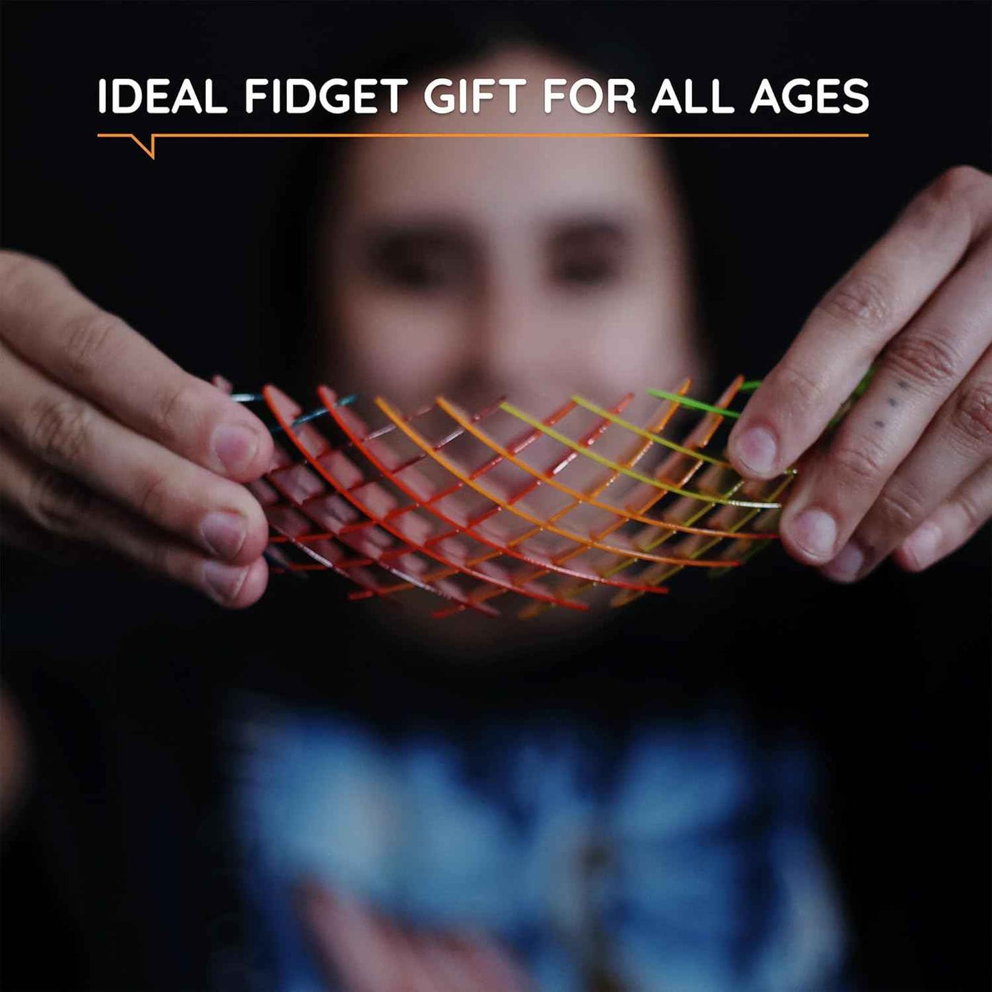 Morf Fidget Worm Toy - Flexible 3D Sensory Slug Figgy Toy for Kids, Teens, and Adults – Stretchy, Quiet, Stress and Anxiety Relief, Focus - For Play, School, Work Gifts, Great For Classroom and Office