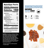 Savage Bacon Jerky Variety Pack, 4 Count, Gluten Free, High Protein, Low Calorie