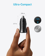 Anker 30W 2-Port USB-C Car Charger for iPhone and Samsung