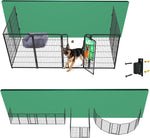 fxw homeplus unleashed 24 inch 6 panels dog pen black patented