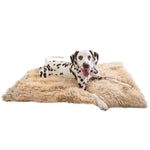 Best Friends by Sheri Calming Shag Dog and Cat Blanket, Ultra Soft Faux Fur Throw, Anxiety Relief, Machine Washable, Taupe, 30 x 40