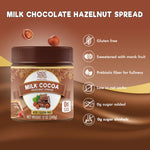 ChocZero 12 oz Milk Chocolate Hazelnut Spread, No Added Sugar, Keto Friendly, Low-Carb, Gluten Free, High Fiber, Versatile