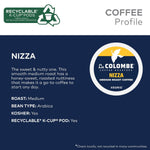 La Colombe Coffee Pods Nizza Medium Roast 7.9 Ounce Keurig K-Cup Compatible