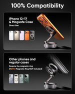 360° Adjustable Magnetic Car Phone Mount for iPhone