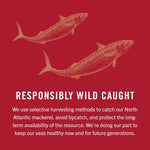 King Oscar Skinless & Boneless Mackerel in Olive Oil, 4.05 Oz Cans, Wild Caught, Keto & Paleo Friendly