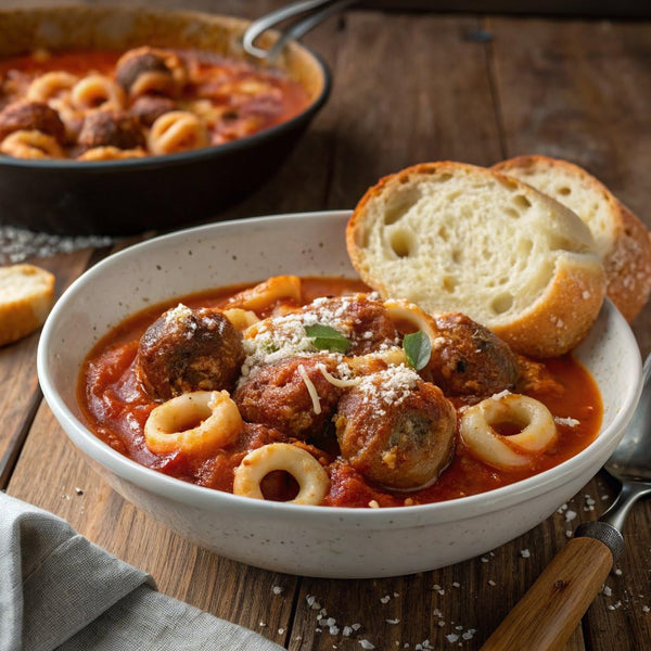 SpaghettiOs 15.6 oz Canned Pasta with Meatballs, 12 Pack, No Artificial Colors, No Added MSG