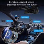 Vacuum Magnetic Car Phone Holder for Magsafe, Hands-Free 360° Adjustable Suction Cup Phone Mount for Car/Gym/Mirror/Smooth Surface, Compatible with iPhone & Android (Black)