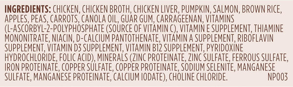 rachael ray nutrish gentle digestion premium paté wet dog food real chicken pumpkin & salmon recipe 12 count