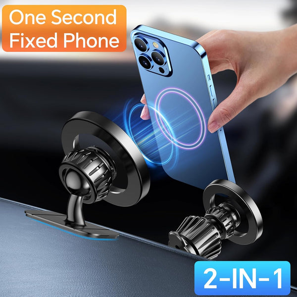 Magsafe Car Mount with Strong Magnets for iPhone and Android Phones