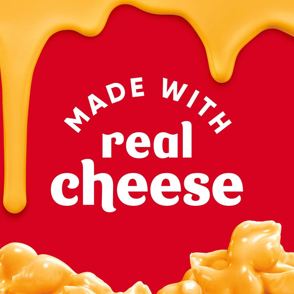 Velveeta Original Shells and Cheese, 3 Boxes, Easy Dinner or Sides, Made with Real Cheese, 12 oz