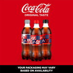 Coca-Cola Soda Soft Drinks, 16.9 fl oz Bottles, 6 Pack - Classic Cola Soft Drink Pack