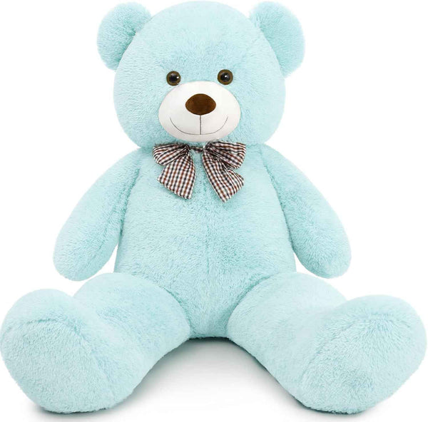 MaoGoLan Giant Teddy Bear 4 Feet,Adorable and Cuddly Big Bear Stuffed Animal 47", Classic Teddy Bear Plush Gift Decoration for Baby Shower,Party,Birthday,Valentines Day,Tan