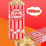 500 Pieces Paper Popcorn Bags for Machine Maker Cart Supplies