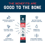 Bare Bones Beef Bone Broth Instant Powdered Mix Packets | 5g Collagen | 10g Protein | Keto & Paleo Friendly
