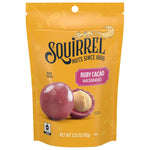 Squirrel Brand Sweet Brown Butter Cashews 3.5 oz Resealable Gluten Free Gourmet Nuts Snack