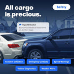 Bouncie GPS Tracker for Vehicles with Real-Time Location, Route History, Speed Monitoring, Geo-Fence & Accident Notifications - for Fleets & Family - Cancel Anytime