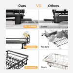 SNTD Extendable Dish Drying Rack for Kitchen Counter